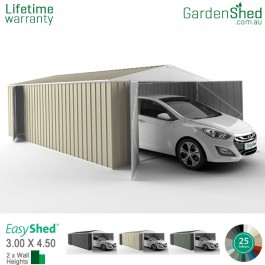 EasyShed 3.00x4.50 Garden Shed - Utility