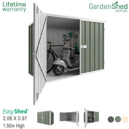EasyShed 2.10x0.97 Garden Shed - Spacesaver
