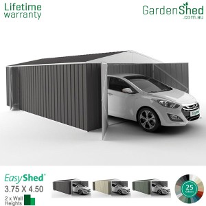 EasyShed 3.75x4.50 Garden Shed - Utility