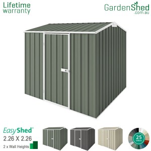 EasyShed 2.26x2.26 Garden Shed - Premier
