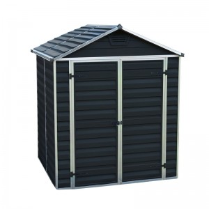 Palram Skylight <br>1.85m(W) x 1.54 <br>Plastic Shed with Floor included