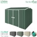 EasyShed Garden Shed 3x2.26 double door - Pale Eucalypt