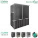 EasyShed 1.50x0.78 Garden Shed - Aviary - Woodland-Grey / Slate Grey