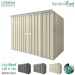 EasyShed 3.00x1.90 Garden Shed - Skillion - Smooth Cream
