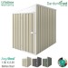EasyShed 1.50x2.26 Garden Shed - SpaceSaver - Smooth Cream
