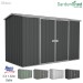 Absco 3 x 1.5 Garden Shed - Monument