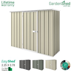 EasyShed 2.26x0.78 Garden Shed