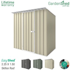 EasyShed 2.26x1.50 Garden Shed - Skillion